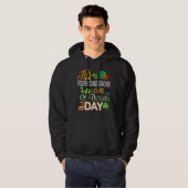 Deze Vierde graad leraar liefde St Patrick's Day S Hoodie (Voorkant volledig)
