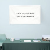 DEZE VINYLBanner AANPASSEN Spandoek (Beurs)