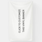 DEZE VINYLBanner AANPASSEN Spandoek (Verticaal)