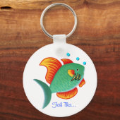 Deze vis sleutelhanger (Voorkant)