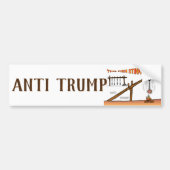 Deze vis stinkt! / antitrump, bumpersticker (Voorkant)