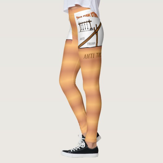 Deze vis stinkt! / antitrump, leggings (Links)