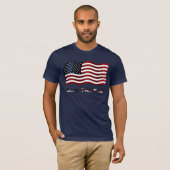 Deze vlag branden t-shirt (Voorkant volledig)