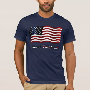 Deze vlag branden t-shirt