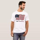 Deze vlag branden t-shirt (Voorkant volledig)
