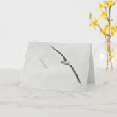 "Deze vleugels" Kaart (Gele Bloem)