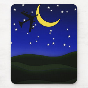 Deze vlucht vanavond Mousepad Muismat