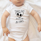 Deze voeten volgen Jezus Romper