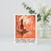 Deze vrijheid mag niet van de WWI P op aarde afhan Briefkaart (Staand voorkant)