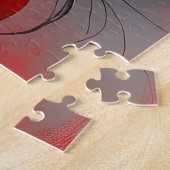 Deze vrouw heeft een fantastisch gezicht. Ze is bl Legpuzzel (Zijkant)