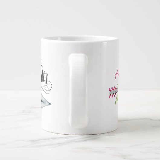 Deze vrouw is een gebed krijger Mok (Achterkant)