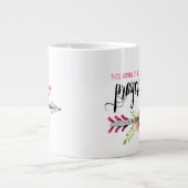 Deze vrouw is een gebed krijger Mok (Voorkant)