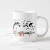 Deze vrouw is een gebed krijger Mok (Rechts)