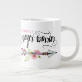 Deze vrouw is een gebed krijger Mok (Rechts)