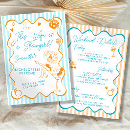 Deze vrouw is een showgirl-vrijgezellenroute kaart