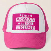 Deze vrouw is voor Trump Pet (Voorkant)