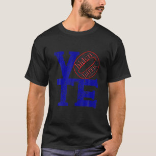 Deze vrouw stemt voor Biden Harris 2020 - Stemming T-shirt