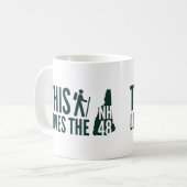 "Deze wandelaar verliest de NH48" koffie-Mok Koffiemok (Voorkant links)