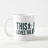 "Deze wandelaar verliest de NH48" koffie-Mok Koffiemok (Links)