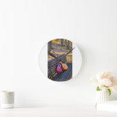 Deze wandklok kan een goed cadeau zijn bij huis. (Huis)