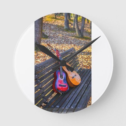 Deze wandklok kan een goed cadeau zijn bij huis. (Voorkant)