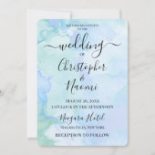 Deze Waterverf achtergrond aanpassen Kaart (Voorkant)