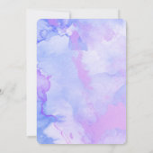 Deze Waterverf achtergrond aanpassen Kaart (Achterkant)