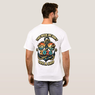Deze Week Gaan We Niet Overboord, Funny Cruise T-shirt