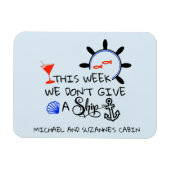 Deze week geven we geen cruise Cabin van scheepsde Magneet (Horizontaal)