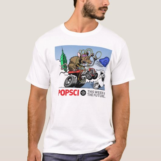 Deze week in de toekomst 2010-10-08 t-shirt (Voorkant)