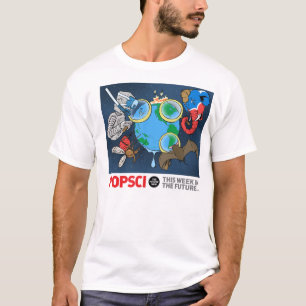 Deze week in de toekomst 2010-2011-2005 t-shirt
