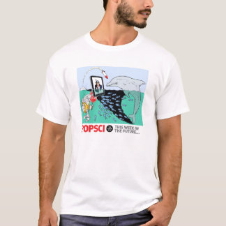 Deze week in de toekomst, 6-4-10 door de baarmoede t-shirt