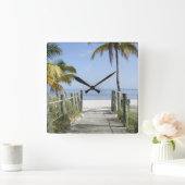 Deze weg naar het paradijs vierkante klok (Huis)