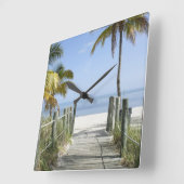 Deze weg naar het paradijs vierkante klok (Hoek)