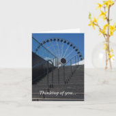 Deze weg naar het wiel denken aan je Kaart (Gele Bloem)