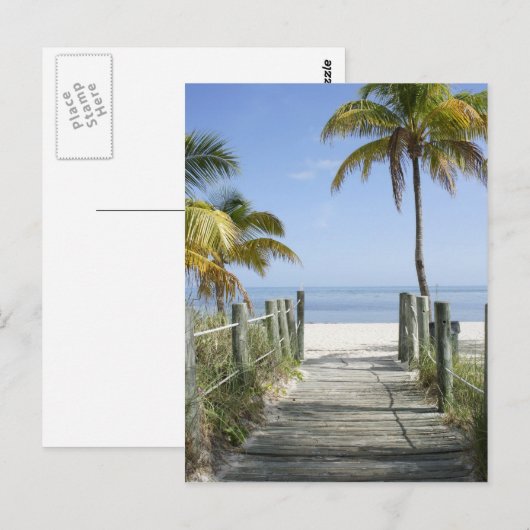 Deze weg naar Paradise Briefkaart (Voorkant / Achterkant)