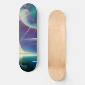 Deze wereld Abstract Persoonlijk Skateboard (Voorkant)