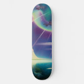 Deze wereld Abstract Persoonlijk Skateboard (Voorkant)