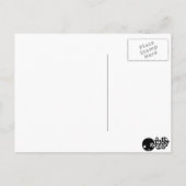 Deze wereld is gek briefkaart (Achterkant)