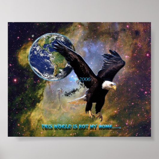 Deze wereld is niet mijn thuis poster (Voorkant)