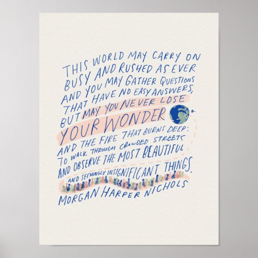 Deze wereld kan doorgaan... poster (Voorkant)