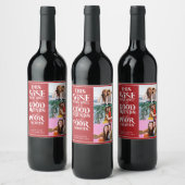 Deze wijn paren goed met vrienden en leuke bff 3 f wijn etiket (Flessen)