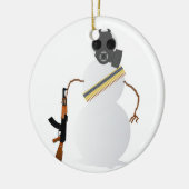 Deze winter zal nucleair zijn! keramisch ornament (Links)