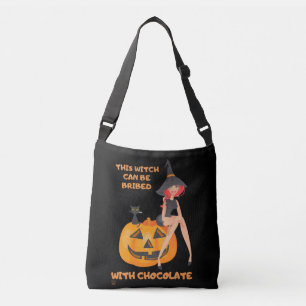 "DEZE WITCH KAN WORDEN GEBRIBEERD.." grappig Crossbody Tas