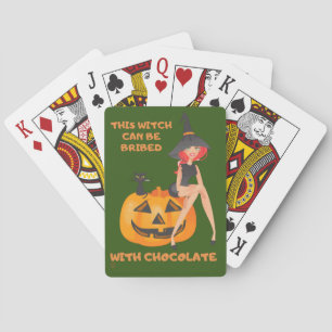 "DEZE WITCH KAN WORDEN GEBRIBEERD.." grappig Pokerkaarten
