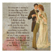 Deze wonder van ons -- kunstposter romantiek perfect poster (Voorkant)