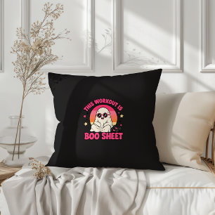 Deze Work-out Is Boe Sheet Spook Fitness Ontwerp Kussen
