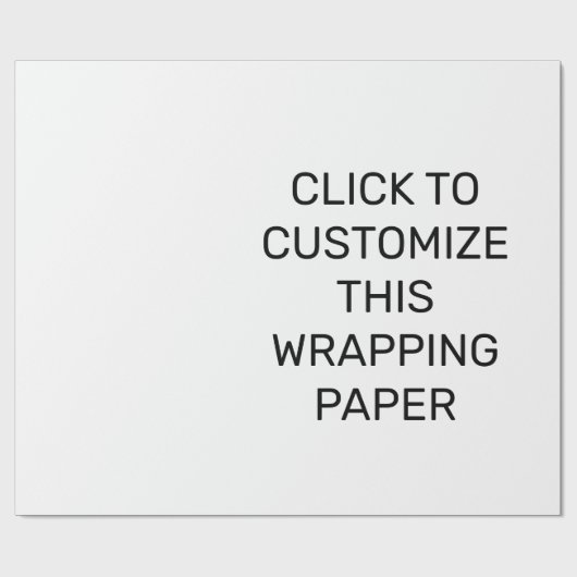 DEZE WRAPPINGSPAPIER AANPASSEN CADEAUPAPIER (Vlak)