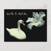 Deze Zal Ook Voorbij Gaan Zwaan Inspirerend  Briefkaart (Voorkant)