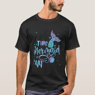 Deze Zeemeermin Is de 44e Moeder Zeemeerminnen T-shirt